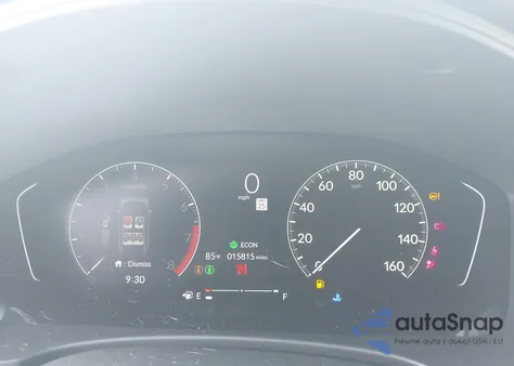 2025 Honda Civic Sport z USA, uszkodzony, nr VIN 2HGFE2F57SH500960